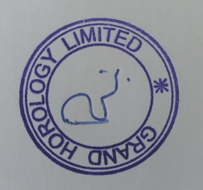 Grand Horology Limited company chop